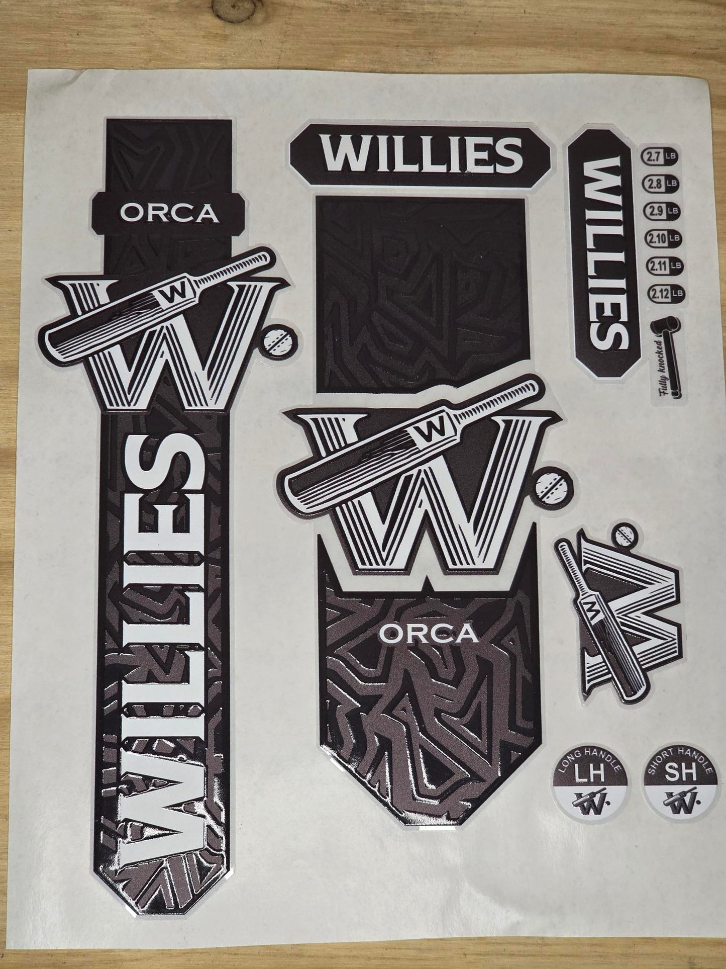 New Willies Stickers