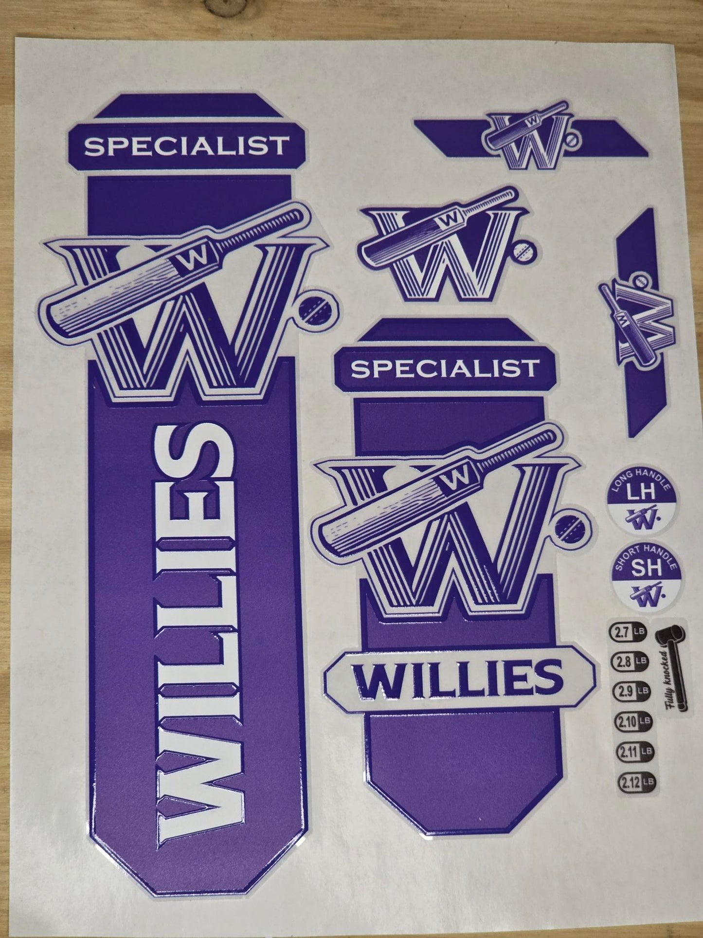 New Willies Stickers