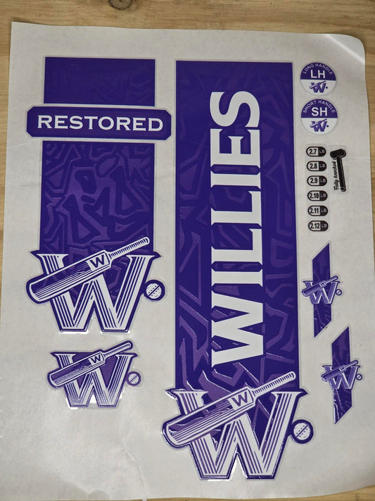 New Willies Stickers